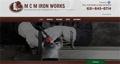Desktop Screenshot of mcmironworks.com